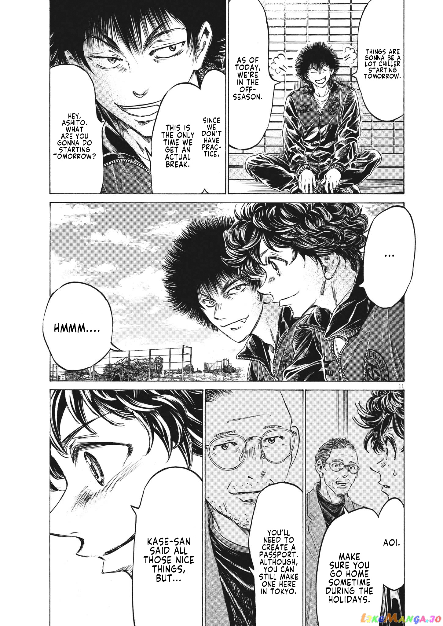 Ao Ashi, Chapter 310 image 12